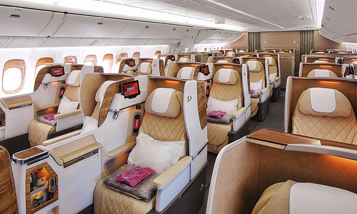 Emirates Airlines Business Class